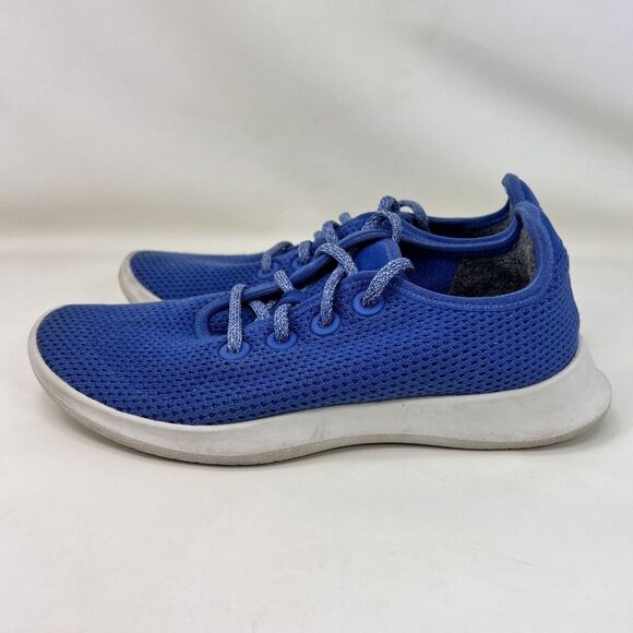 Allbirds Tree Runners TR Running Shoes Blue Women’s Size 7 - Picture 2 of 9